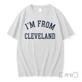 Officials Travis Kelce Im From Cleveland Premium T Shirts Sweater Hoodie Jpg Unisex T-shirt, Sweatshirt, Hoodie, Long Sleeve Tee - T-Shirt, Sweatshirt, Hoodie