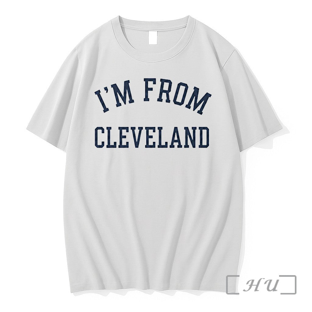 Officials Travis Kelce Im From Cleveland Premium T Shirts Sweater Hoodie Jpg Unisex T-shirt, Sweatshirt, Hoodie, Long Sleeve Tee - T-Shirt, Sweatshirt, Hoodie