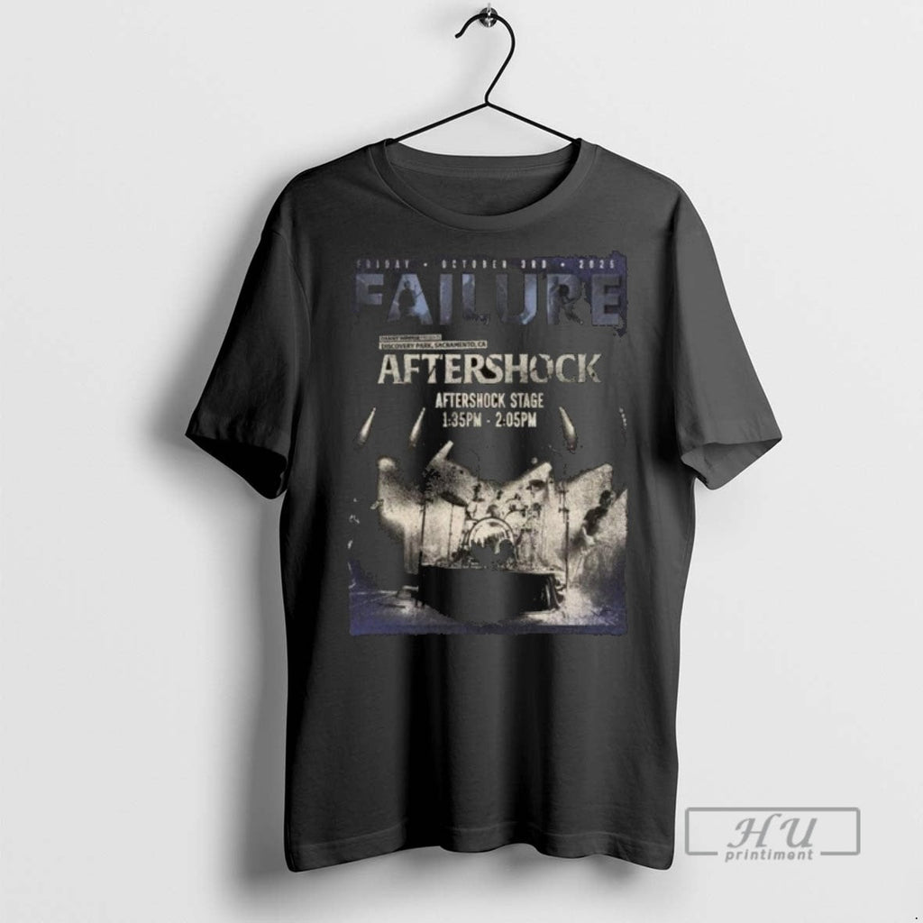 Officials Trending Failure October 3 2025 Sacramento California Concert Long Sleve T Shirt - T-Shirt, Sweatshirt, Hoodie