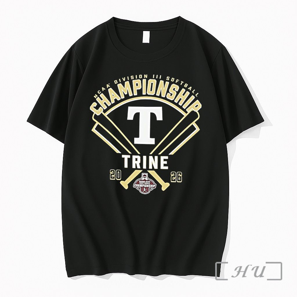 Officials Trine Softball 2026 Ncaa Division Iii Championship Unisex T-shirt, Sweatshirt, Hoodie, Long Sleeve Tee - T-Shirt, Sweatshirt, Hoodie