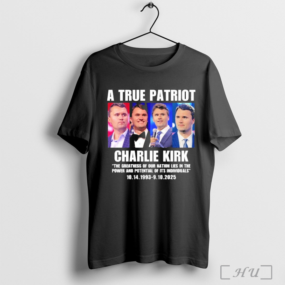 Officials True Patriot Charlie Kirk Support American Values T Shirt Unisex T-shirt, Sweatshirt, Hoodie, Long Sleeve Tee - T-Shirt, Sweatshirt, Hoodie