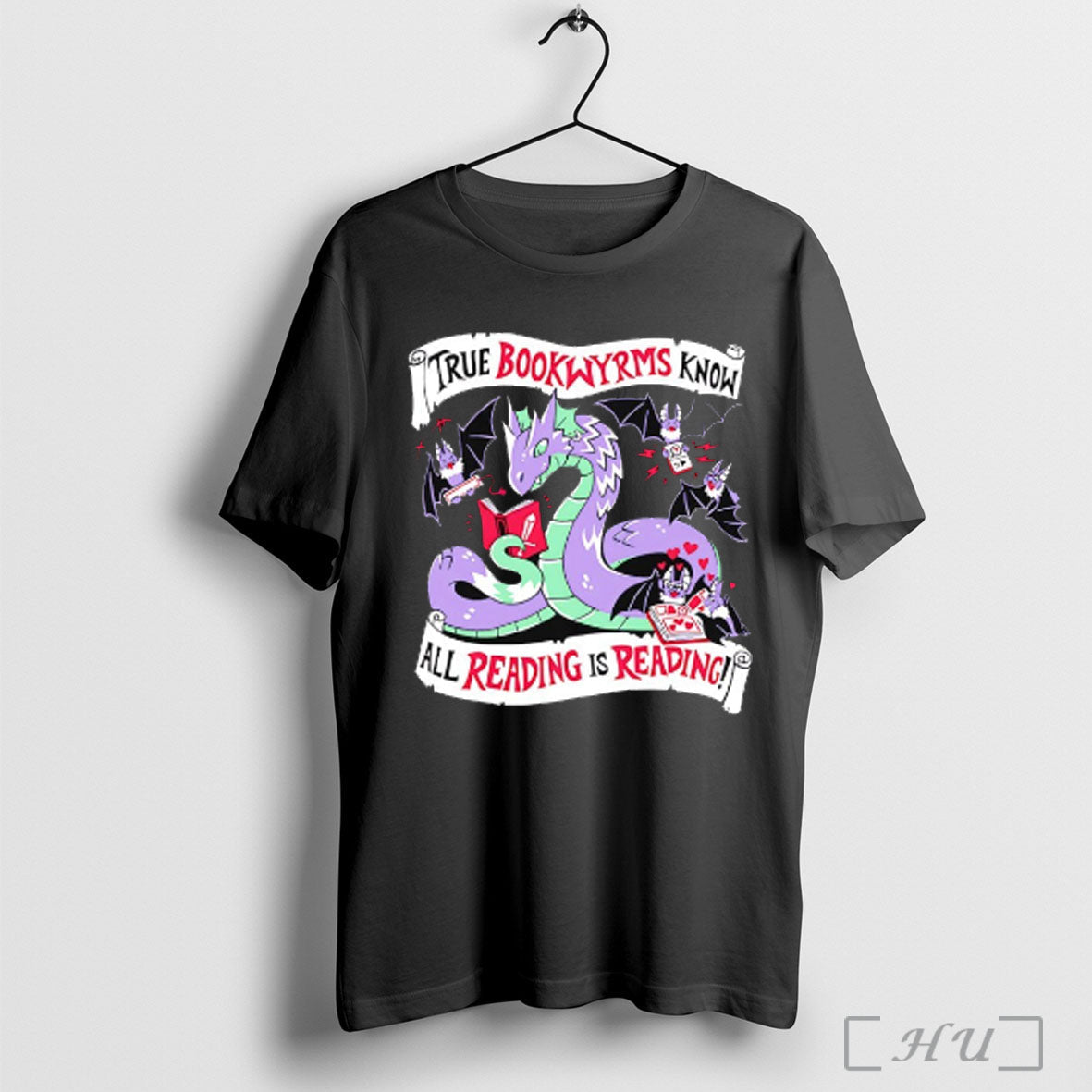 Officials True Bookwyrms Know All Reading Is Reading T Shirt Sweatshirt Png Unisex T-shirt, Sweatshirt, Hoodie, Long Sleeve Tee - T-Shirt, Sweatshirt, Hoodie