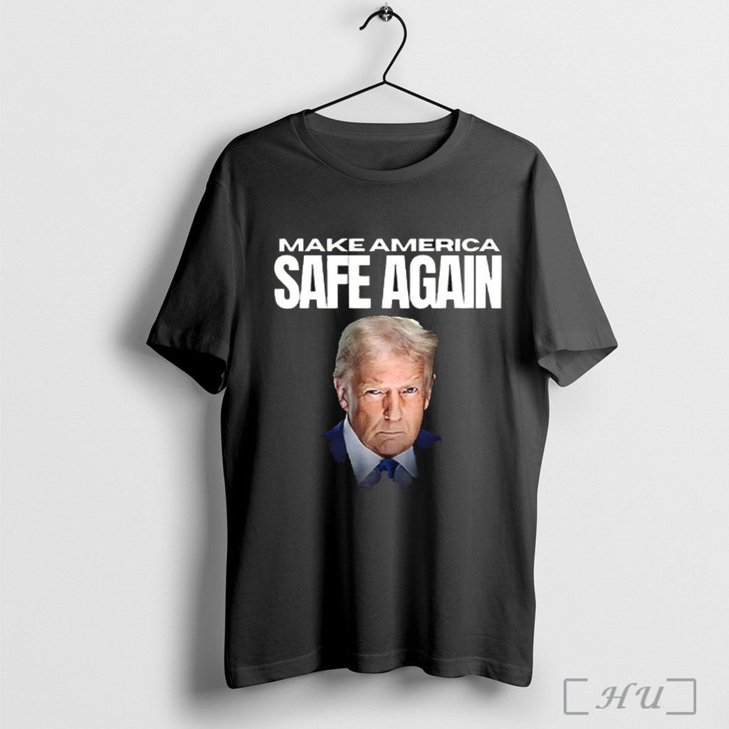 Officials Trump Make America Safe Again T Shirt Unisex T-shirt, Sweatshirt, Hoodie, Long Sleeve Tee - T-Shirt, Sweatshirt, Hoodie