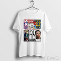 Officials Trump Ally Assassination Got Him Newspaper T Shirt Unisex T-shirt, Sweatshirt, Hoodie, Long Sleeve Tee - T-Shirt, Sweatshirt, Hoodie