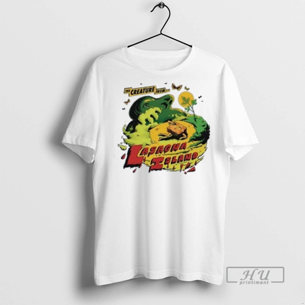 Officials Try Guys The Creature From Lasagna Island T Shirt Unisex T-shirt, Sweatshirt, Hoodie, Long Sleeve Tee - T-Shirt, Sweatshirt, Hoodie