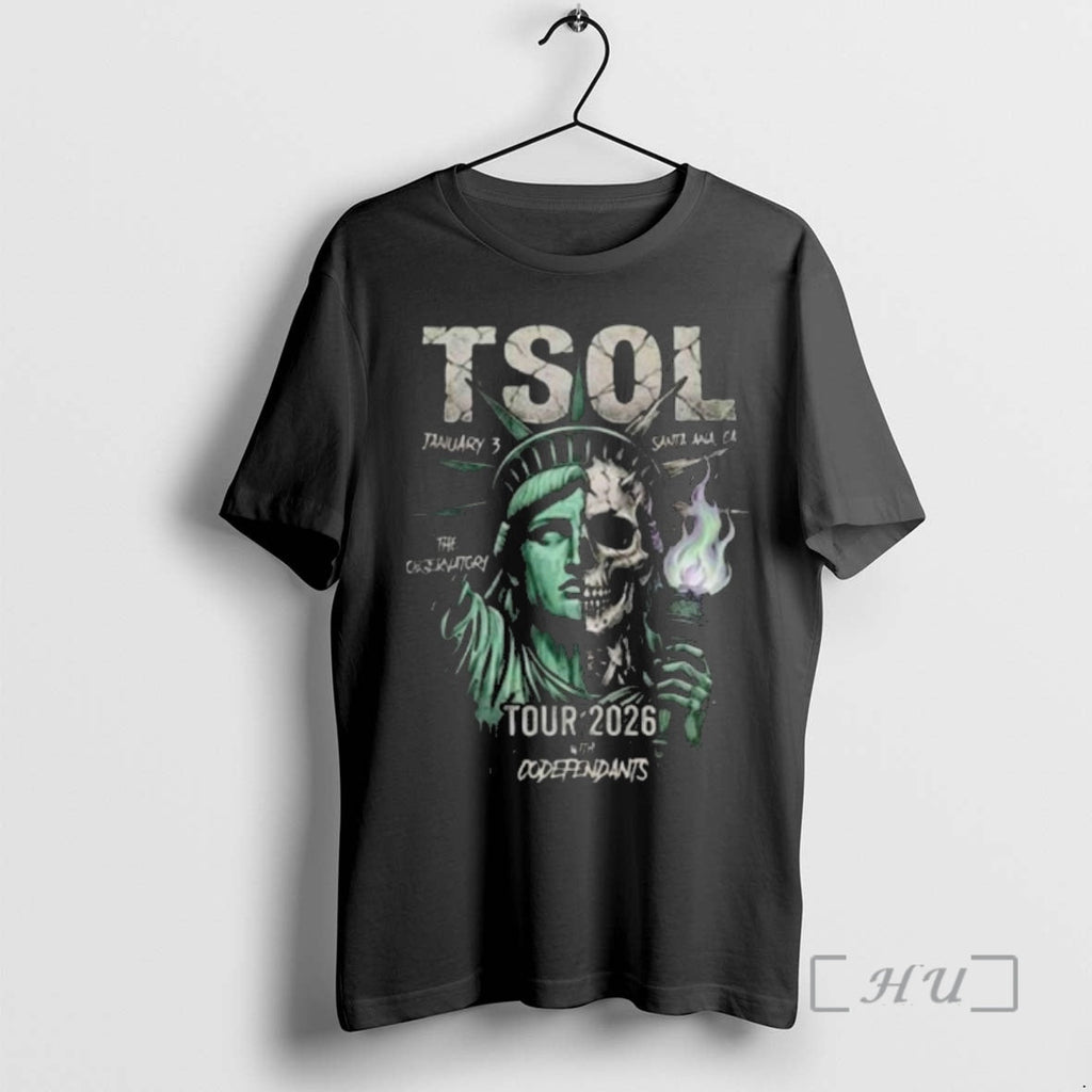 Officials Tsol Band Tour 2026 Observatory Santa Ana California January 3 2026 T-Shirts, Hoodie, Sweatshirt - T-Shirt, Sweatshirt, Hoodie