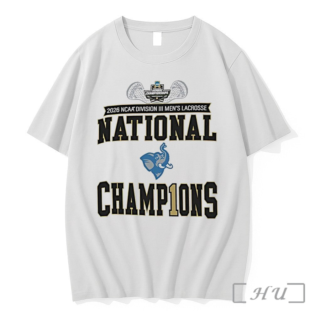 Officials Tufts Jumbos 2026 Ncaa Diii Mens Lacrosse National Champions Unisex T-shirt, Sweatshirt, Hoodie, Long Sleeve Tee - T-Shirt, Sweatshirt, Hoodie