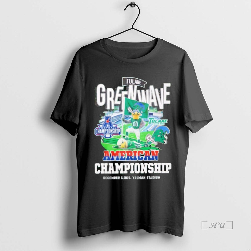 Officials Tulane Green Wave American Championship December 5 2025 T-Shirts, Hoodie, Sweatshirt - T-Shirt, Sweatshirt, Hoodie