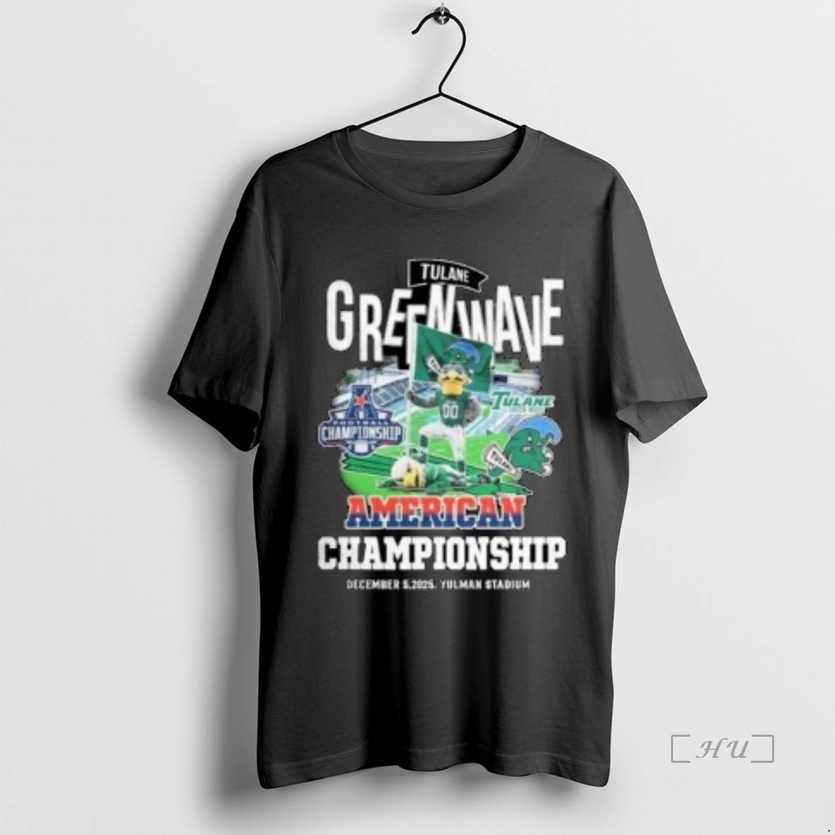 Officials Tulane Green Wave Beat North Texas Mean Green American Championship 2025 Mascot Circle Black T-Shirts, Hoodie, Sweatshirt - T-Shirt, Sweatshirt, Hoodie