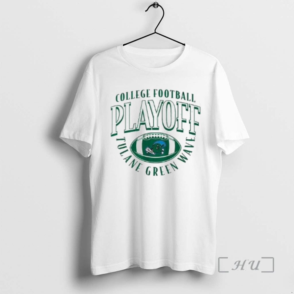 Officials Tulane Green Wave Football 2025 College Football Playoff Curve Circle White T-Shirts, Hoodie, Sweatshirt - T-Shirt, Sweatshirt, Hoodie