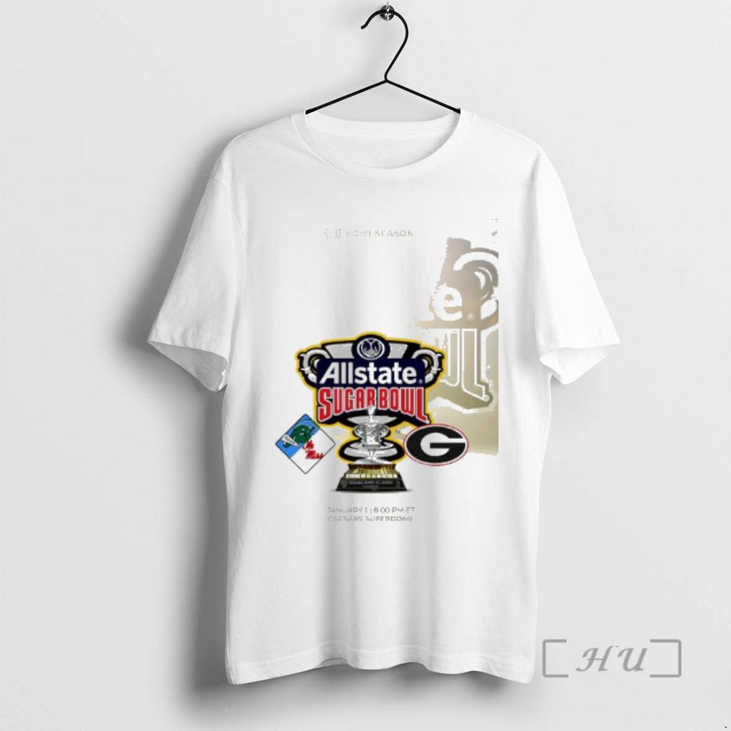 Officials Tulane Ole Miss Vs Georgia Allstate Sugar Bowl 2026 T-Shirts, Hoodie, Sweatshirt - T-Shirt, Sweatshirt, Hoodie