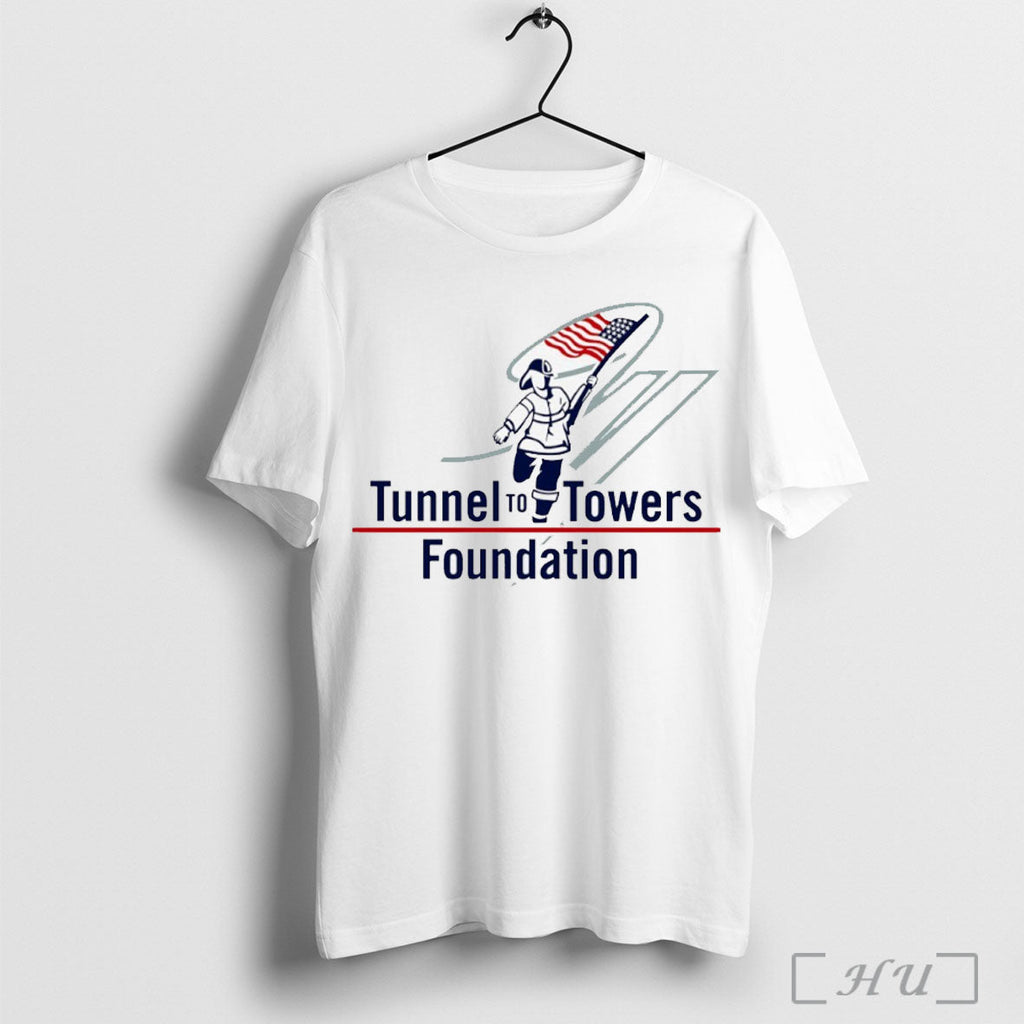Officials Tunnel To Towers Foundation Logo T Shirt Unisex T-shirt, Sweatshirt, Hoodie, Long Sleeve Tee - T-Shirt, Sweatshirt, Hoodie