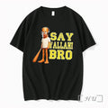 Officials Tyler The Creator Crying Say Wallahi Bro Baseball Bat Black Premium T Shirts Sweater - T-Shirt, Sweatshirt, Hoodie