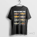 Officials Types Trout Fish T-Shirts, Hoodie, Sweatshirt - T-Shirt, Sweatshirt, Hoodie