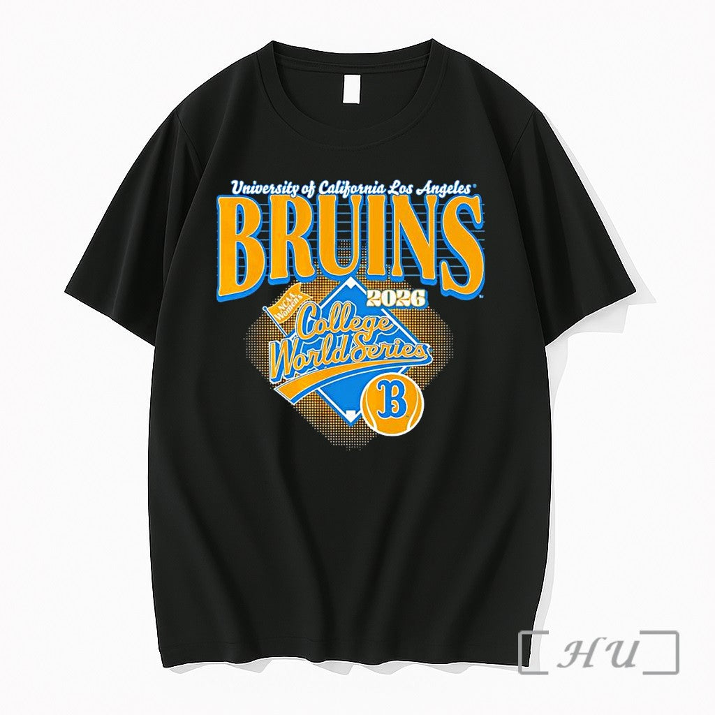 Officials Ucla Bruins 2026 Ncaa Womens College World Series Softball Unisex T-shirt, Sweatshirt, Hoodie, Long Sleeve Tee - T-Shirt, Sweatshirt, Hoodie