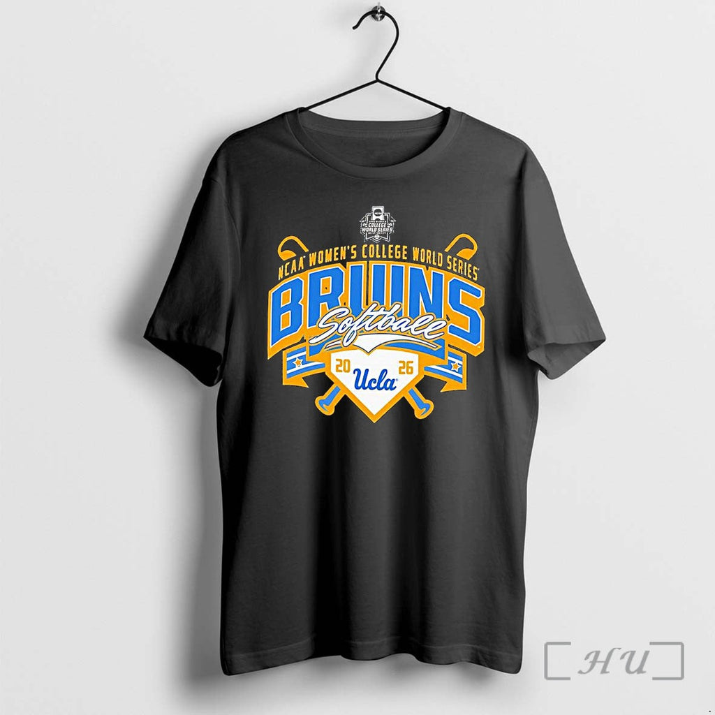 Officials Ucla Bruins Ncaa Womens College World Series Bruins Softball 2026 Premium T Shirts Sweater - T-Shirt, Sweatshirt, Hoodie