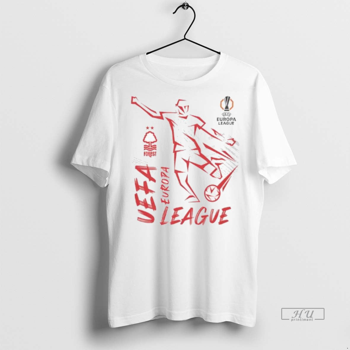Officials Uefa Europa League Forest Player Logo Shirt Sweater Unisex T-shirt, Sweatshirt, Hoodie, Long Sleeve Tee - T-Shirt, Sweatshirt, Hoodie