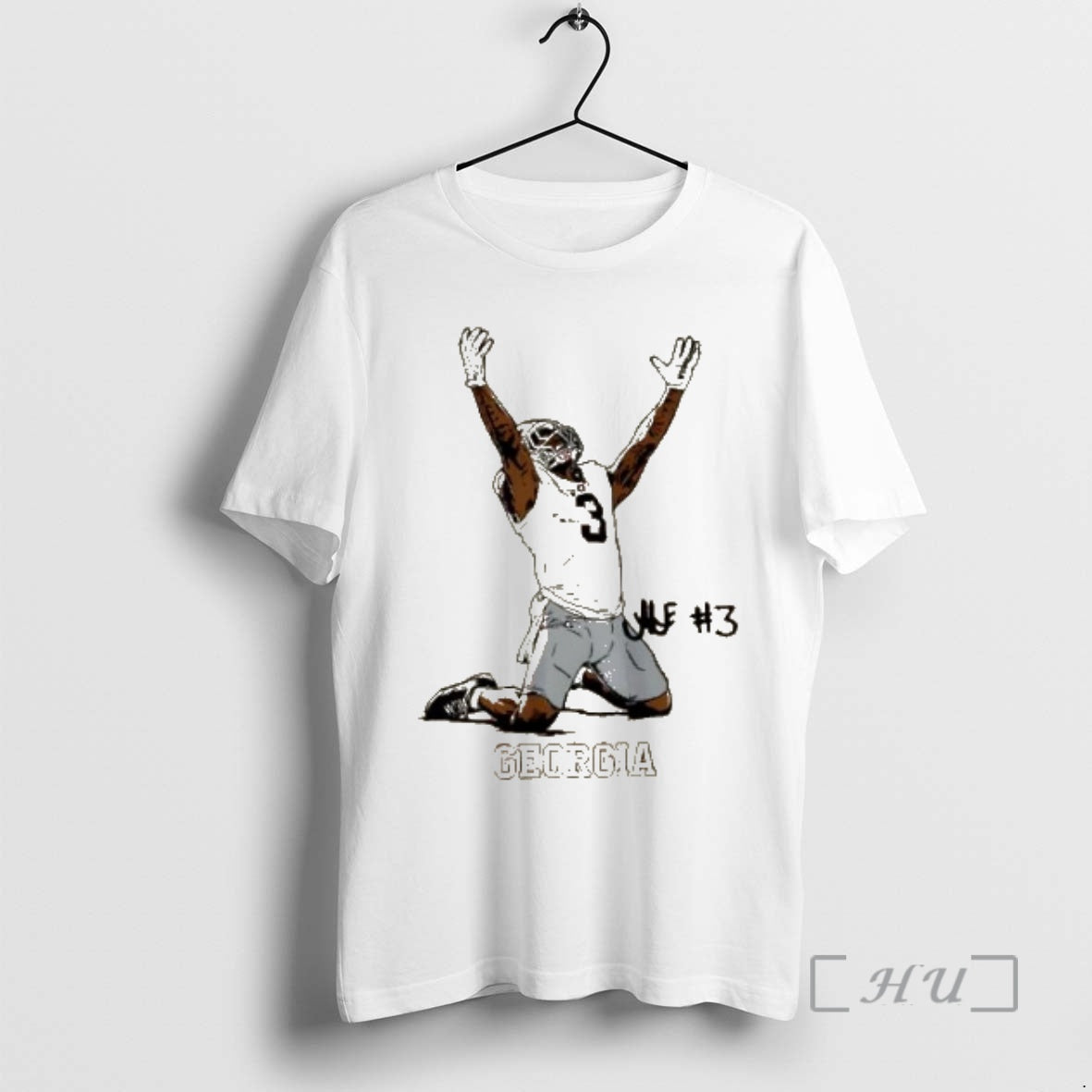 Officials Uga Georgia Bulldogs Football Nate Frazier End Zone Celebration Signature T-Shirts, Hoodie, Sweatshirt - T-Shirt, Sweatshirt, Hoodie