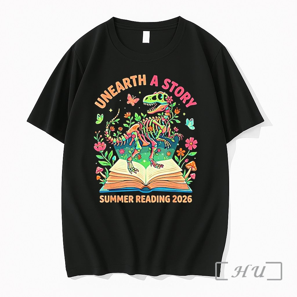 Officials Unearth A Story 2026 Summer Reading Unisex T-shirt, Sweatshirt, Hoodie, Long Sleeve Tee - T-Shirt, Sweatshirt, Hoodie