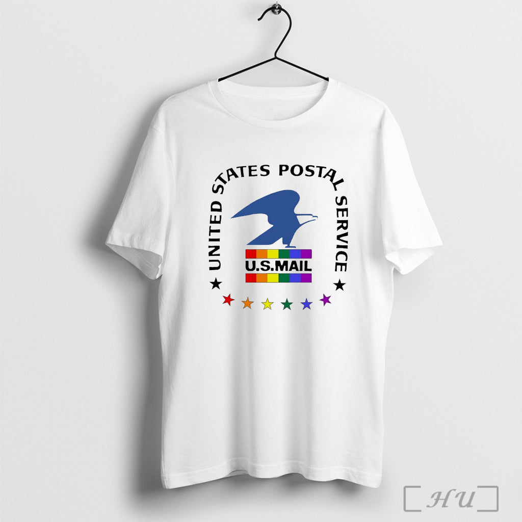 Officials United States Postal Service U S Mail Lgbt T Shirt Unisex T-shirt, Sweatshirt, Hoodie, Long Sleeve Tee - T-Shirt, Sweatshirt, Hoodie