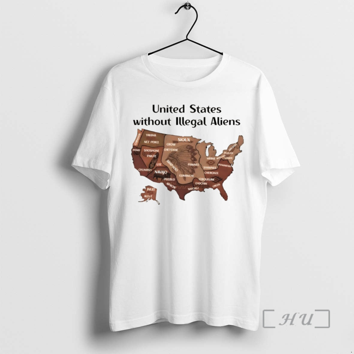 Officials United States Without Illegal Aliens Abolish Ice Native Land Map Premium T Shirts Sweater - T-Shirt, Sweatshirt, Hoodie