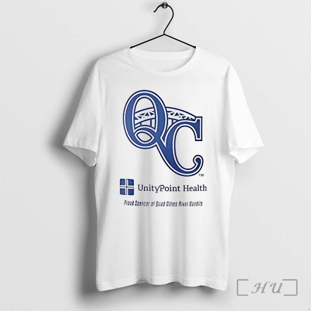 Officials Unitypoint Health Proud Sponsor Of Quad Cities River Bandits Unisex T-shirt, Sweatshirt, Hoodie, Long Sleeve Tee - T-Shirt, Sweatshirt, Hoodie