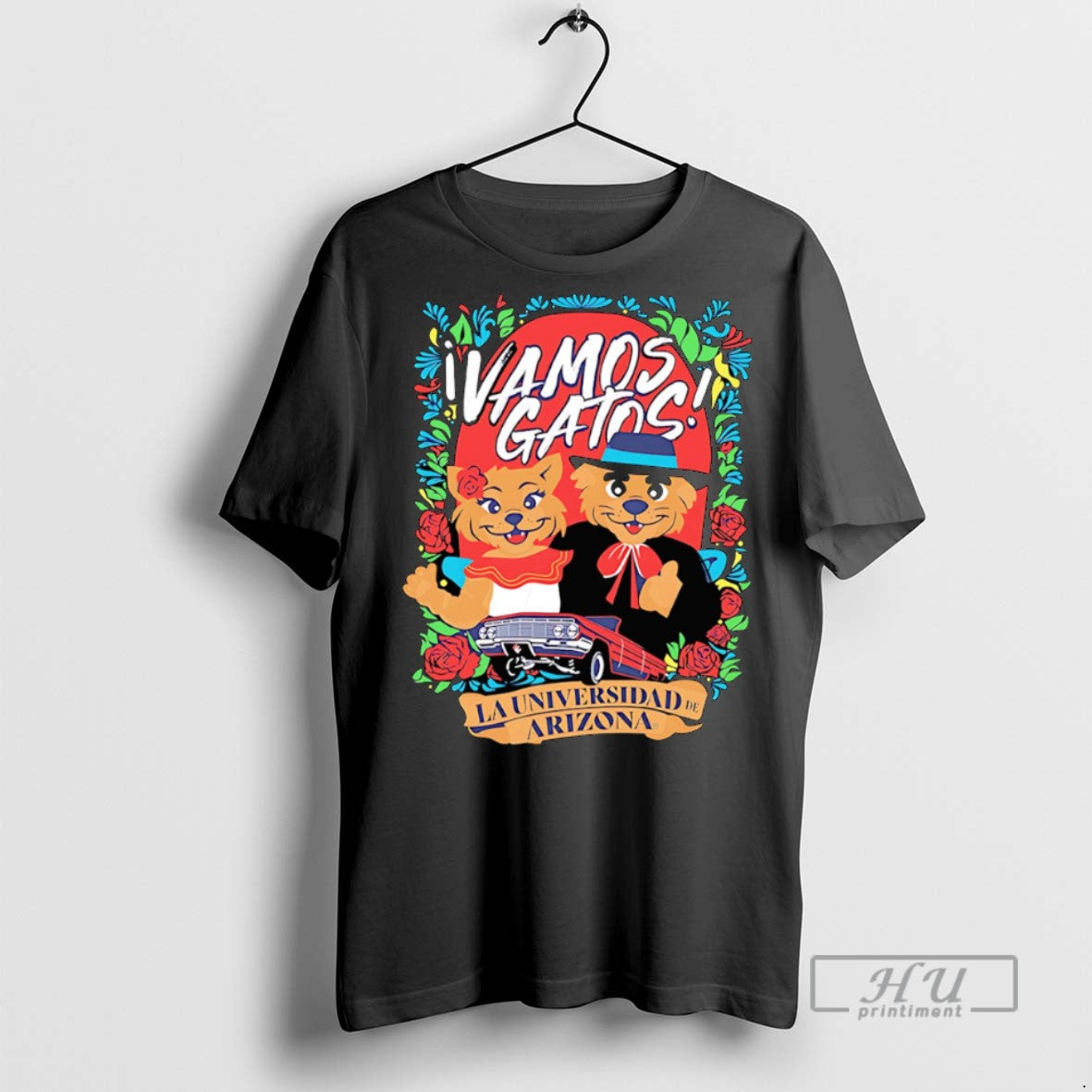 Officials Vamos Gatos La Universidad De Arizona T Shirt Unisex T-shirt, Sweatshirt, Hoodie, Long Sleeve Tee - T-Shirt, Sweatshirt, Hoodie
