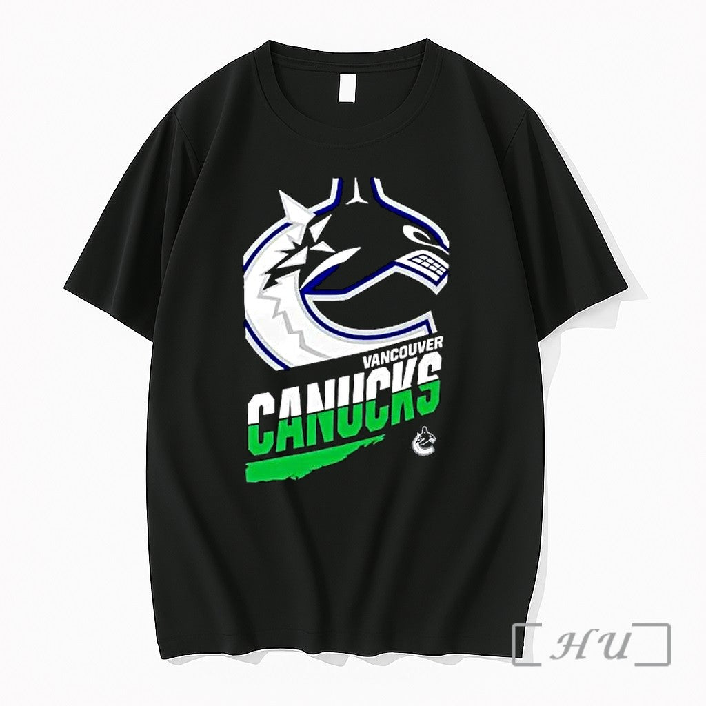 Officials Vancouver Canucks Orca Logo Graphic Unisex T-shirt, Sweatshirt, Hoodie, Long Sleeve Tee - T-Shirt, Sweatshirt, Hoodie