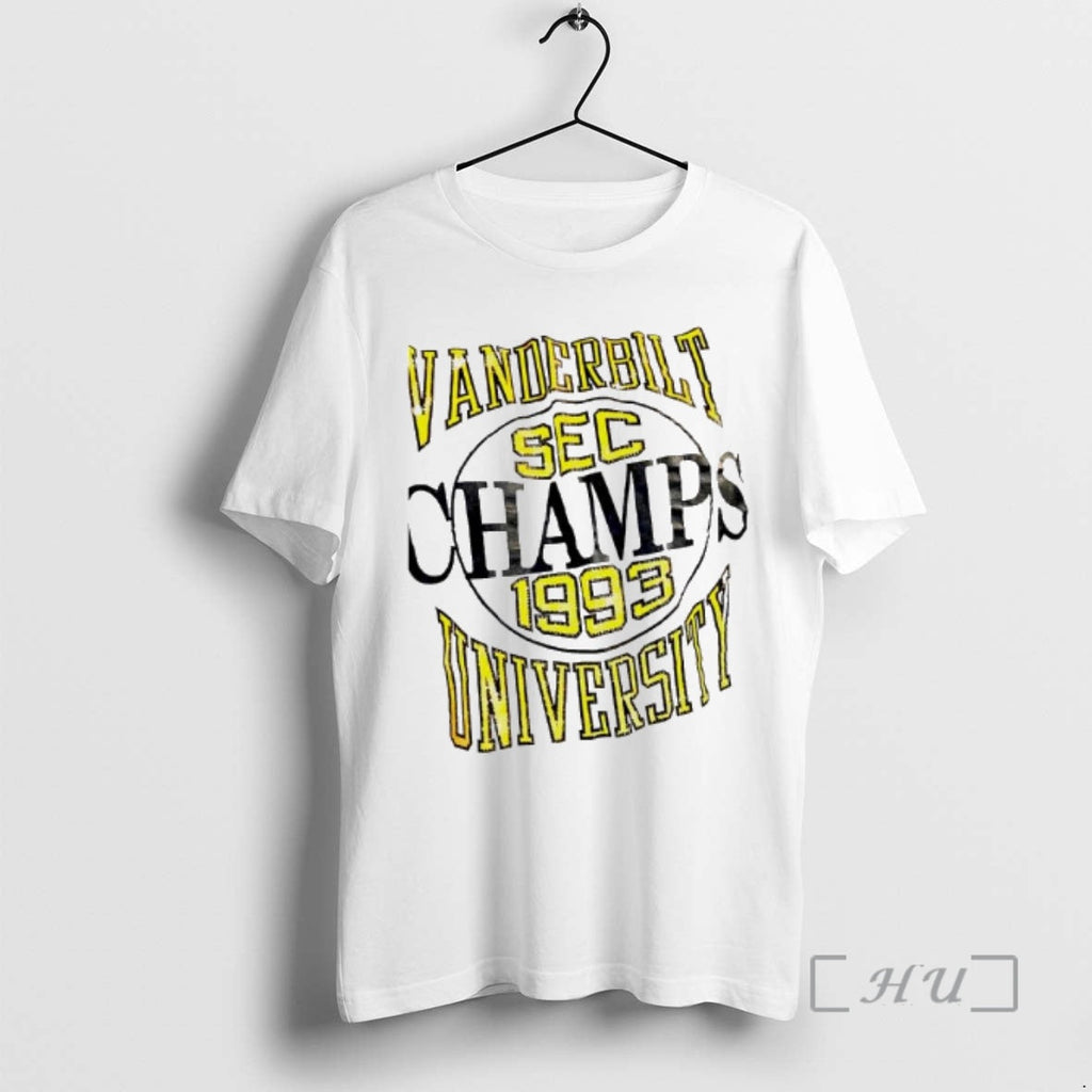 Officials Vanderbilt University Sec Champs 1993 T-Shirts, Hoodie, Sweatshirt - T-Shirt, Sweatshirt, Hoodie