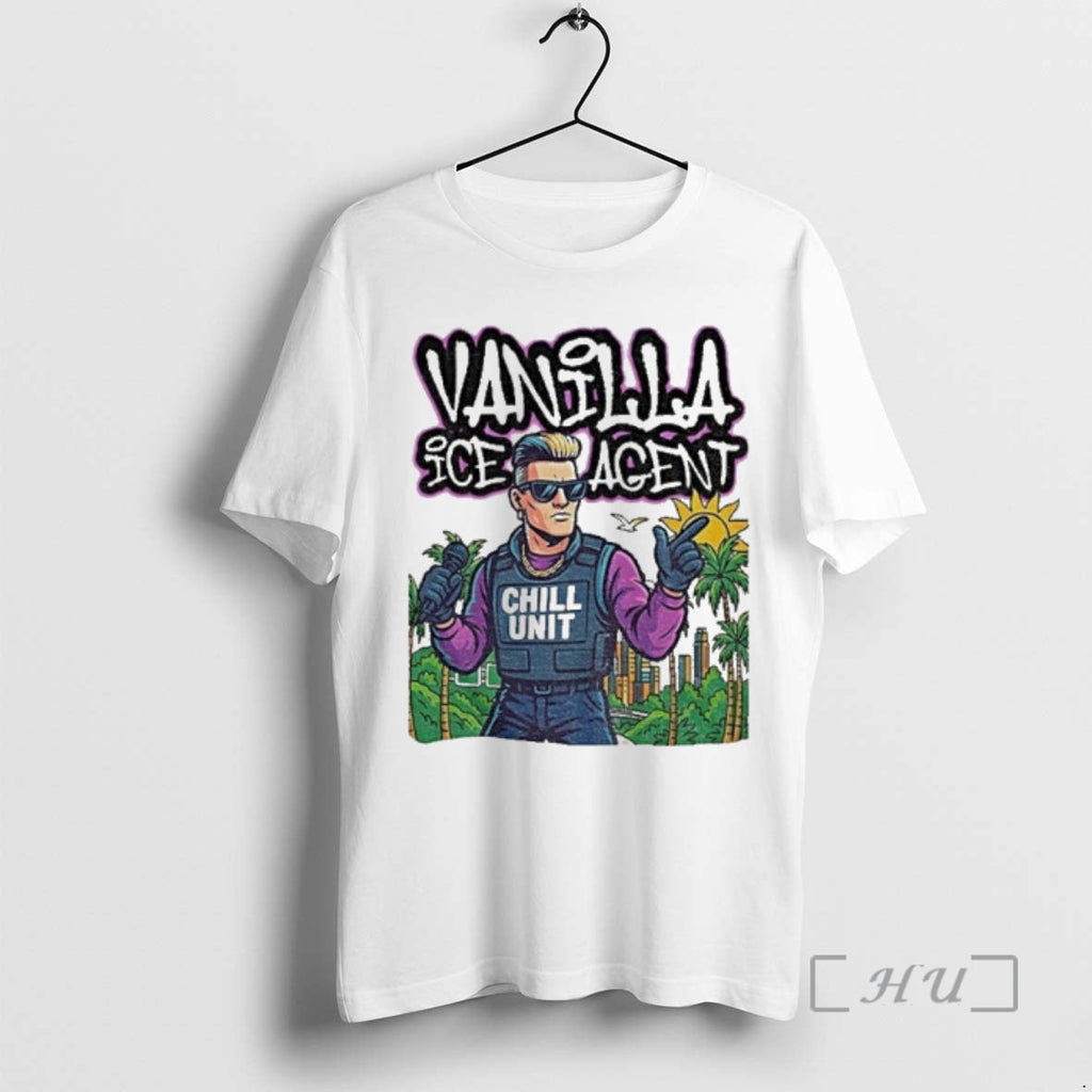 Officials Vanilla Ice Agent Chill Unit Meme Pop Culture Parody T-Shirts, Hoodie, Sweatshirt - T-Shirt, Sweatshirt, Hoodie