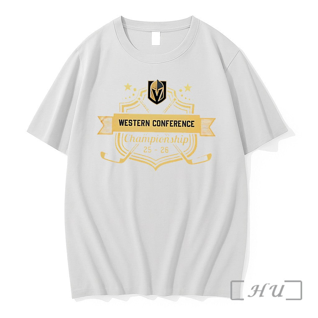 Officials Vegas Golden Knights Fanils Western Conference Champions 25%ce%b3co26 Hockey Tee Premium T Shirts Sweater - T-Shirt, Sweatshirt, Hoodie