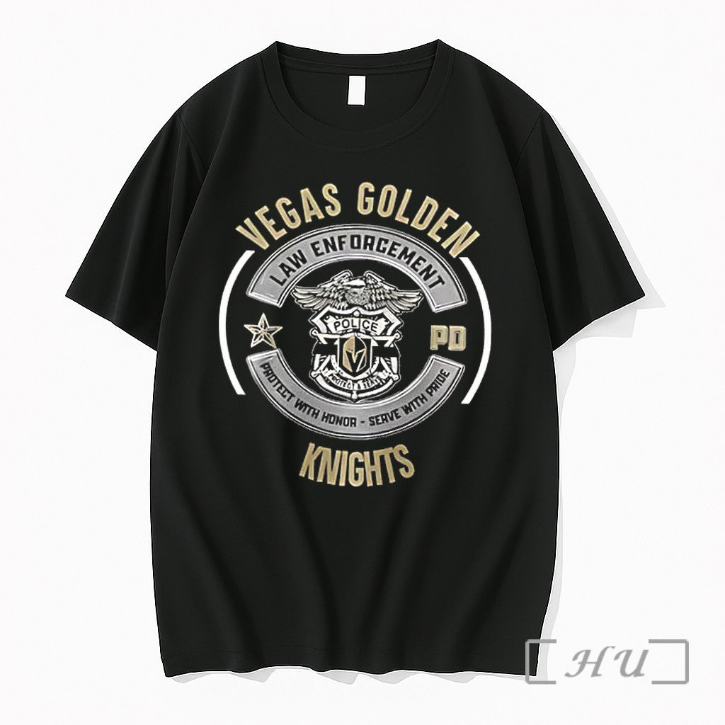Officials Vegas Golden Knights Law Enforcement Unisex T-shirt, Sweatshirt, Hoodie, Long Sleeve Tee - T-Shirt, Sweatshirt, Hoodie