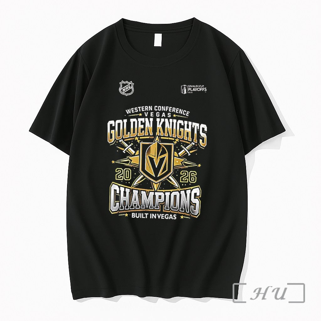 Officials Vegas Golden Knights Western Conference Champions 2026 Nhl Stanley Cup Finals Premium T Shirts - T-Shirt, Sweatshirt, Hoodie