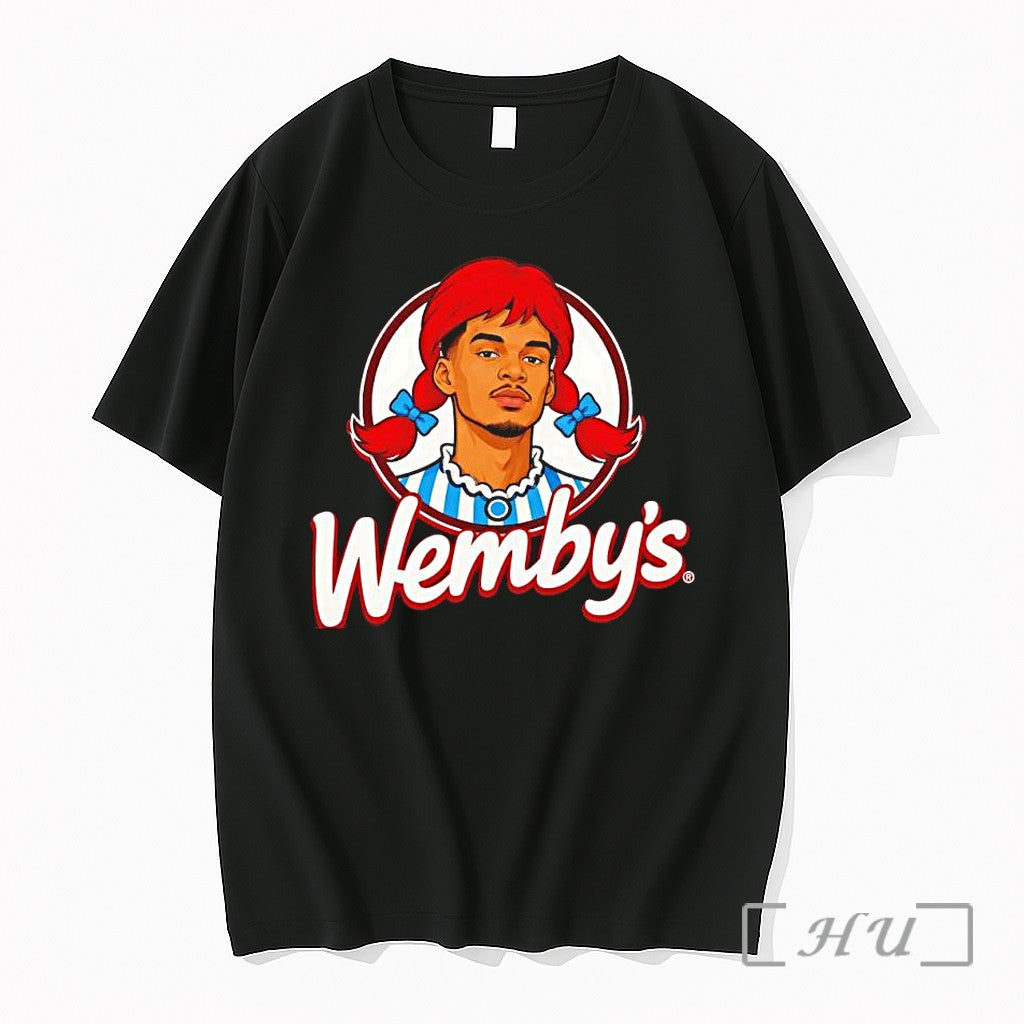 Officials Vembys Victor Wembanyama Logo Parody Unisex T-shirt, Sweatshirt, Hoodie, Long Sleeve Tee - T-Shirt, Sweatshirt, Hoodie