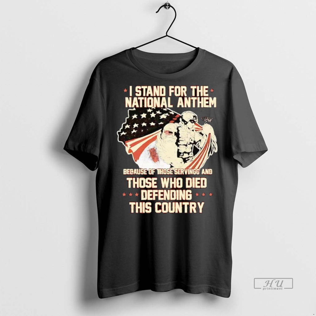 Officials Veteran I Stand For The National Anthem Those Who Died Defending This Country Unisex T-shirt, Sweatshirt, Hoodie, Long Sleeve Tee - T-Shirt, Sweatshirt, Hoodie
