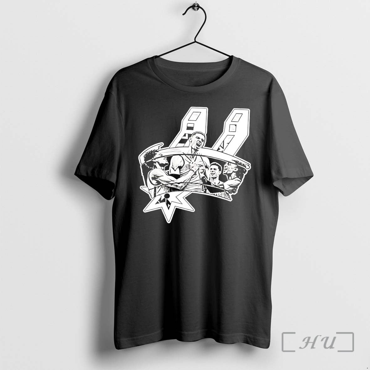Officials Victor Wembanyama Celebrating San Antonio Spurs Basketball Players Black Unisex T-shirt, Sweatshirt, Hoodie, Long Sleeve Tee - T-Shirt, Sweatshirt, Hoodie