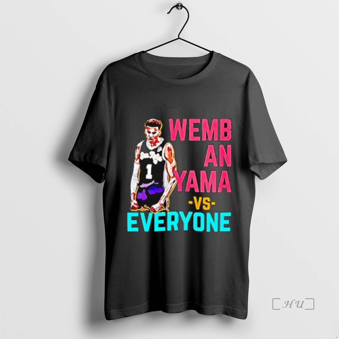 Officials Victor Wembanyama San Antonio Spurs Wembanyama Vs Everyone T-Shirts, Hoodie, Sweatshirt - T-Shirt, Sweatshirt, Hoodie