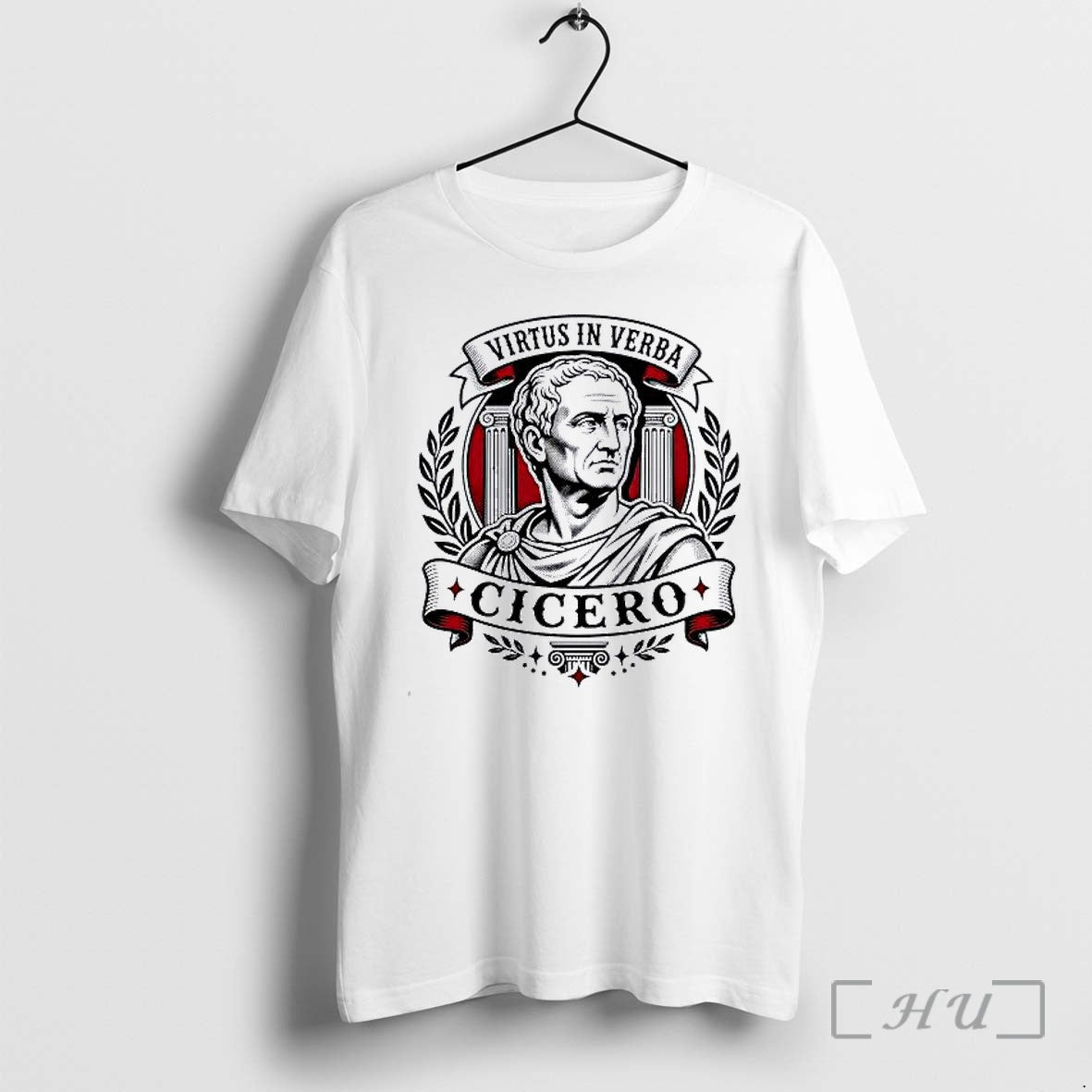 Officials Virtus In Verba Cicero Premium T Shirts Sweater Hoodie Jpg Unisex T-shirt, Sweatshirt, Hoodie, Long Sleeve Tee - T-Shirt, Sweatshirt, Hoodie