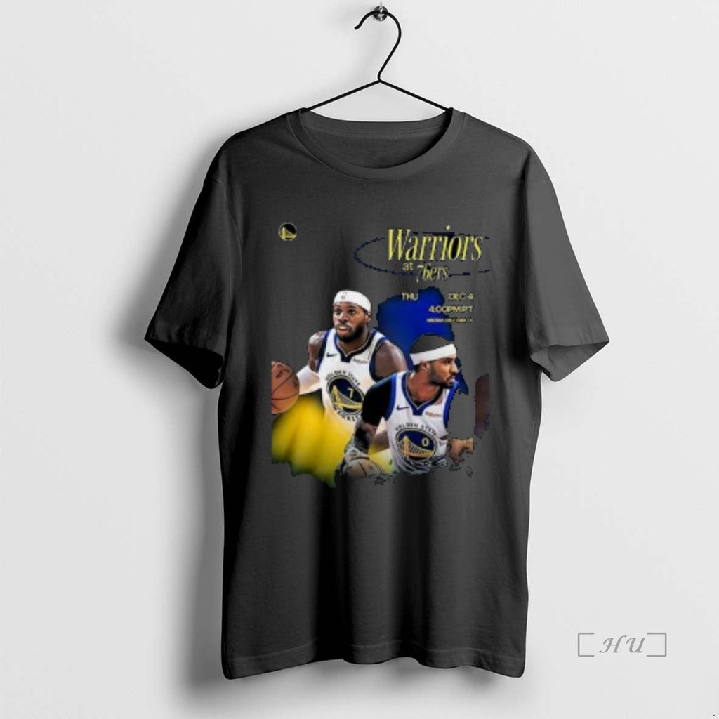 Officials Warriors 76ers Thu Dec 4 Circle Black T-Shirts, Hoodie, Sweatshirt - T-Shirt, Sweatshirt, Hoodie