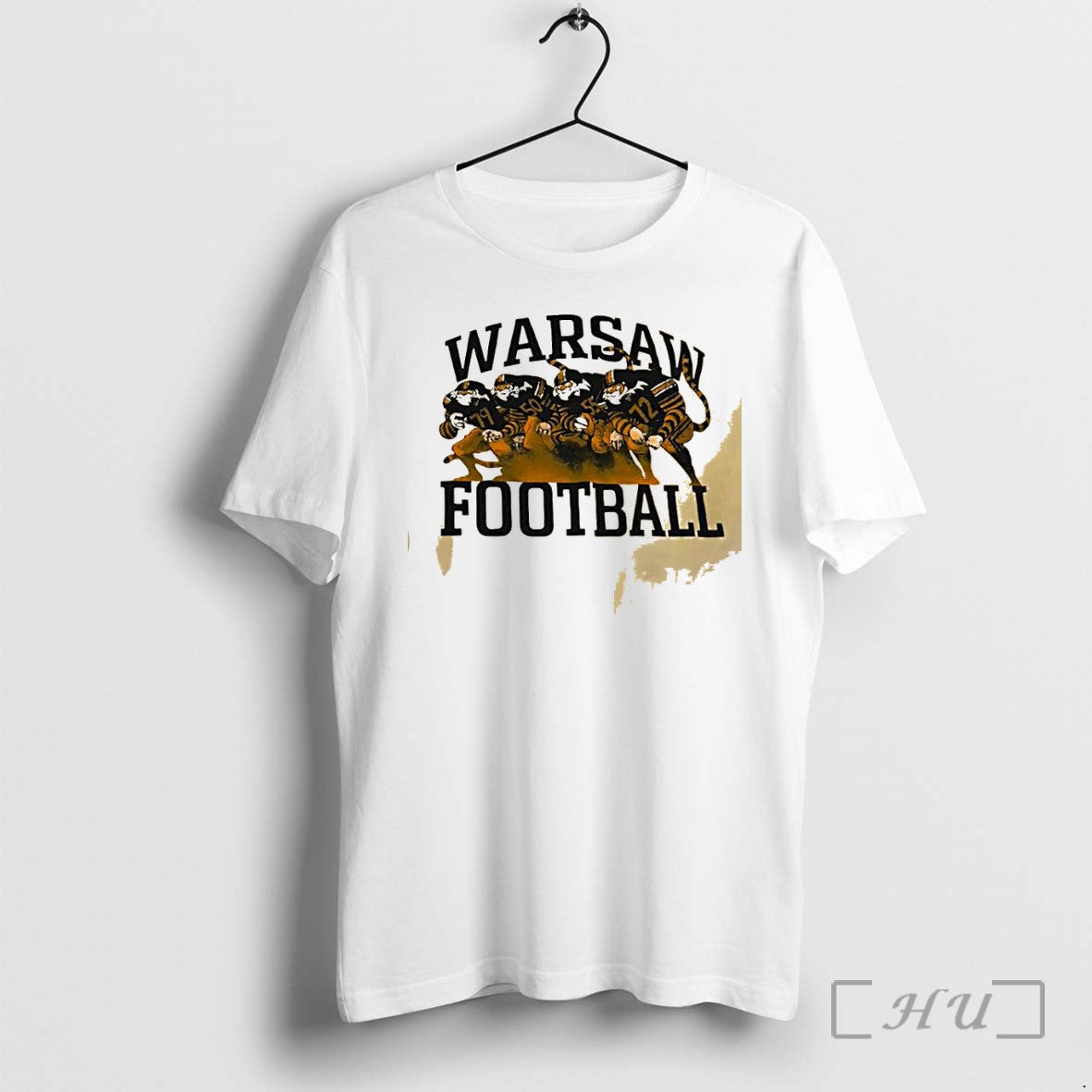 Officials Warsaw Tigers Football Premium T Shirts Sweater Hoodie Jpg Unisex T-shirt, Sweatshirt, Hoodie, Long Sleeve Tee - T-Shirt, Sweatshirt, Hoodie