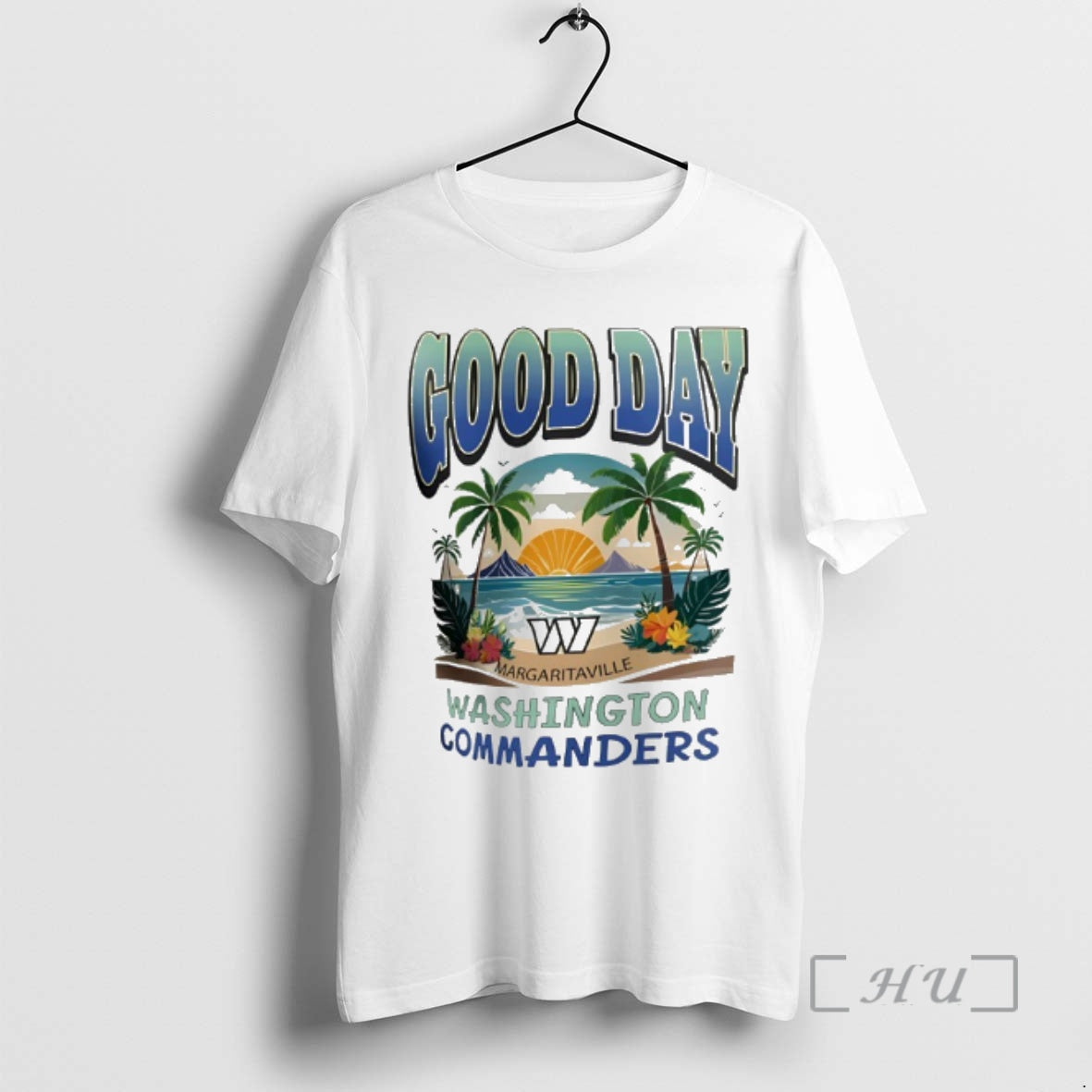 Officials Washington Commanders Margaritaville Yellow Good Day T-Shirts, Hoodie, Sweatshirt - T-Shirt, Sweatshirt, Hoodie