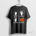 Officials Washington Commanders Nothing Beats Rock Beats Scissors Paper Beats Rock Scissors Beats Paper T-Shirts, Hoodie, Sweatshirt - T-Shirt, Sweatshirt, Hoodie