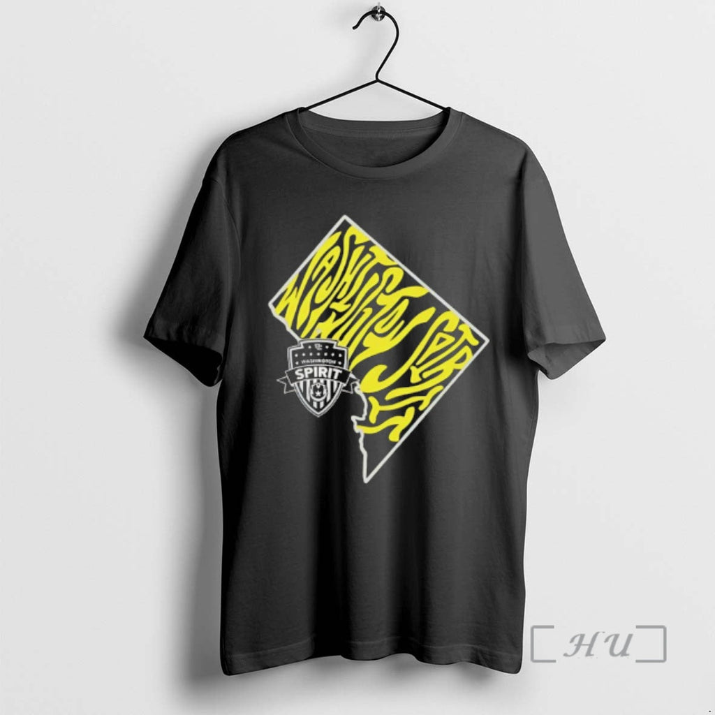 Officials Washington Spirit Groovy Team State Unisex T-shirt, Sweatshirt, Hoodie, Long Sleeve Tee - T-Shirt, Sweatshirt, Hoodie