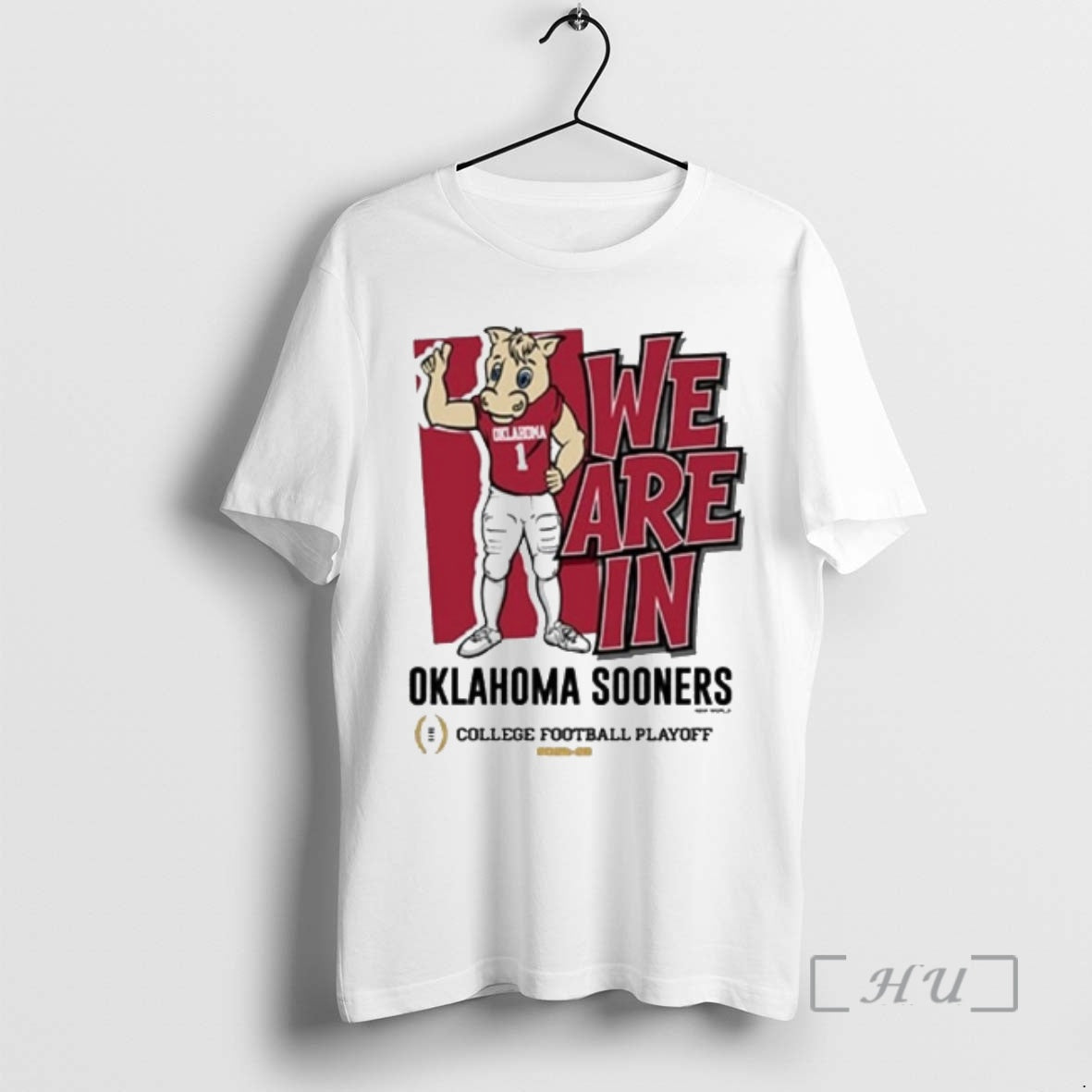 Officials We Are Oklahoma Sooners 2025 Cfp Bound Mascot T-Shirts, Hoodie, Sweatshirt - T-Shirt, Sweatshirt, Hoodie
