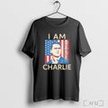 Officials We The People I Am Charlie Kirk T Shirt Unisex T-shirt, Sweatshirt, Hoodie, Long Sleeve Tee - T-Shirt, Sweatshirt, Hoodie