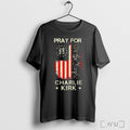 Officials We The People Pray For Charlie Kirk T Shirt Unisex T-shirt, Sweatshirt, Hoodie, Long Sleeve Tee - T-Shirt, Sweatshirt, Hoodie