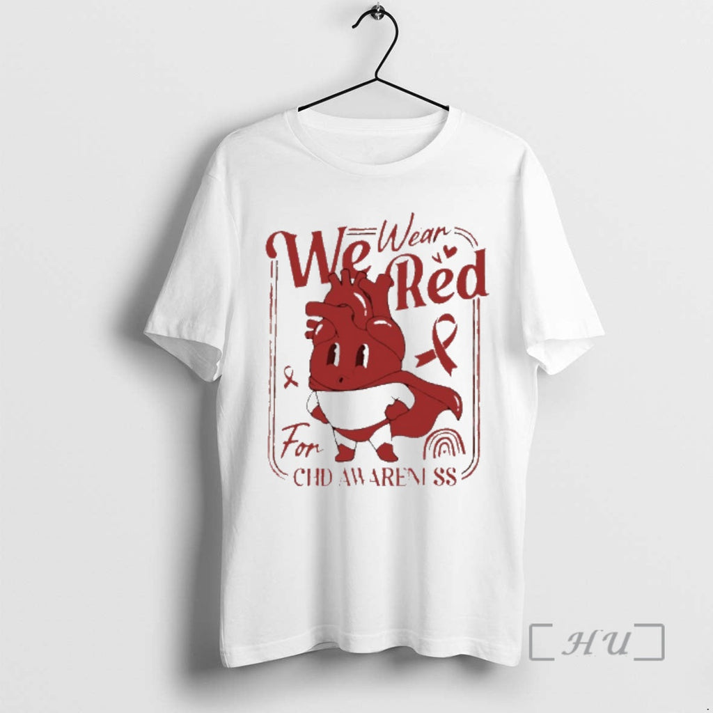 Officials We Red Chd Awareness T-Shirts, Hoodie, Sweatshirt - T-Shirt, Sweatshirt, Hoodie