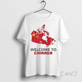 Officials Welcome Chinada China X Canada Map T-Shirts, Hoodie, Sweatshirt - T-Shirt, Sweatshirt, Hoodie