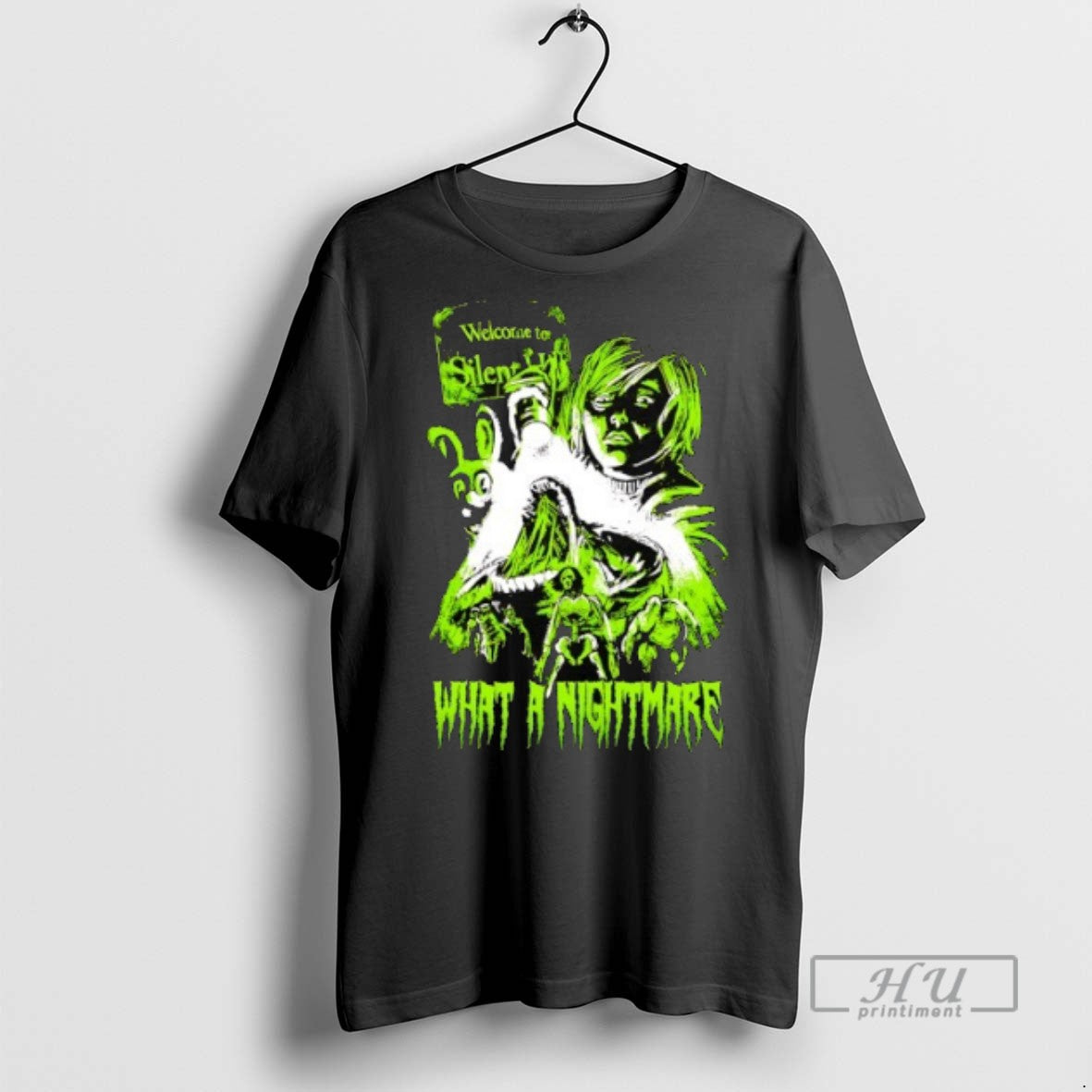 Officials Welcome To Silent Hill What A Nightmare Halloween T Shirt Unisex T-shirt, Sweatshirt, Hoodie, Long Sleeve Tee - T-Shirt, Sweatshirt, Hoodie