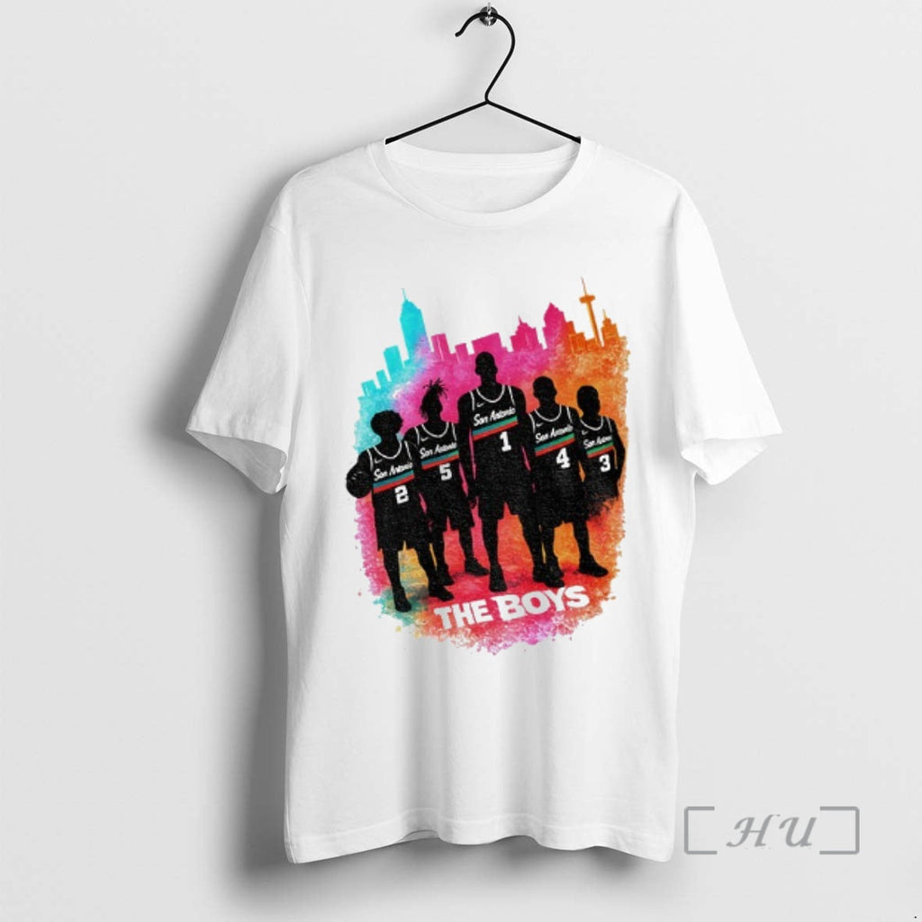 Officials Wembanyama The Boys San Antonio Spurs Basketball Player City Edition Premium T Shirts Sweater - T-Shirt, Sweatshirt, Hoodie